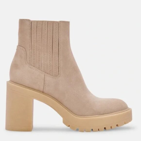 Dolce Vita Hawk H2O Women's Dune Suede 8.5 - Picture 1 of 5